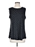 Lularoe Polka Dots Black Sleeveless T-Shirt Size S - photo 1