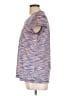 Xersion 100% Polyester Tweed Purple Active T-Shirt Size L - photo 5
