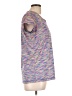 Xersion 100% Polyester Tweed Purple Active T-Shirt Size L - photo 4