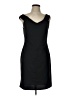 Topshop Solid Black Cocktail Dress Size 10 - photo 1