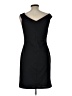 Topshop Solid Black Cocktail Dress Size 10 - photo 2