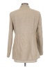 Mina Self 100% Fiber Tweed Tan Blazer Size M - photo 2
