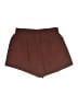 Apana Solid Brown Athletic Shorts Size XL - photo 2