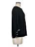 Always Indigo Black Long Sleeve Blouse Size M - photo 4
