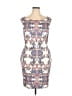 Venus Graphic Ivory Cocktail Dress Size XL - photo 1
