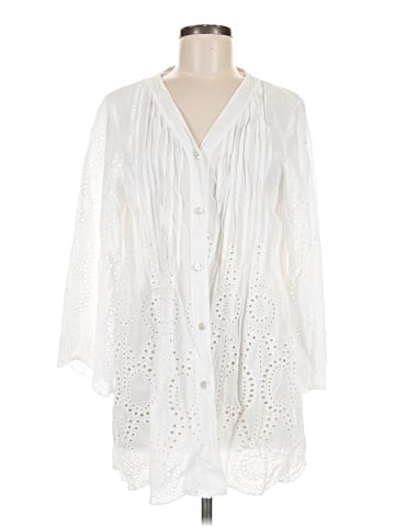 Tempo Paris 3/4 Sleeve Blouse (view 1)