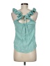 Mine Teal Sleeveless Top Size M - photo 2