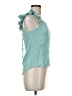 Mine Teal Sleeveless Top Size M - photo 4