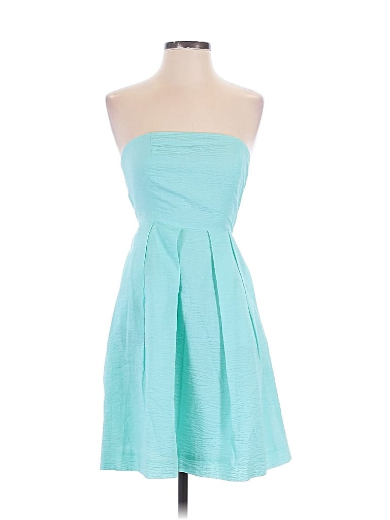 Pre-owned Jcrew Cocktail Dress In Teal