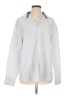 Assorted Brands 100% Polyester Chevron-herringbone Silver Long Sleeve Blouse Size L - photo 1