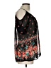 American Dream 100% Polyester Black Short Sleeve Blouse Size L - photo 4