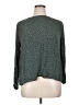 H&M Green Long Sleeve Blouse Size 16 - photo 1