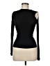 Enough About Me Black Long Sleeve Top Size M - photo 1