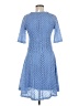 CHRIS McLaughlin 100% Polyester Blue Casual Dress Size 8 - photo 2