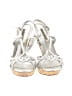Charles David Silver Wedges Size 8 - photo 2