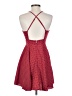 Shein 100% Polyester Polka Dots Red Cocktail Dress Size S - photo 2