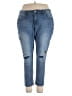 Code Bleu Hearts Blue Jeans Size 20 - photo 1