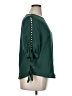 Shein Green 3/4 Sleeve Top Size XL - photo 4