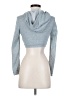 Shein 100% Polyester Gray Zip Up Hoodie Size XS - photo 2