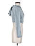 Shein 100% Polyester Gray Zip Up Hoodie Size XS - photo 4