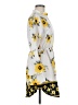 Blush 100% Polyester Yellow Casual Dress Size M - photo 4