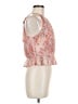 Steve Madden 100% Polyester Orange Sleeveless Blouse Size M - photo 4