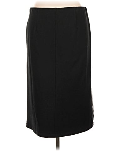 Ellen Tracy Faux Leather Skirt (view 2)