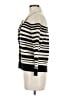 Ann Taylor LOFT 100% Cotton Stripes Ivory Blazer Size M - photo 5