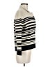 Ann Taylor LOFT 100% Cotton Stripes Ivory Blazer Size M - photo 4