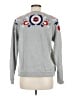 Boden Floral Gray Pullover Sweater Size M - photo 2