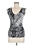 Alberto Makali Silver Sleeveless Blouse Size M - photo 1