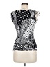 Alberto Makali Silver Sleeveless Blouse Size M - photo 2