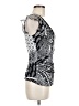 Alberto Makali Silver Sleeveless Blouse Size M - photo 4