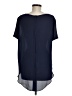 Tildon Blue Short Sleeve Blouse Size M - photo 2