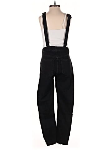 Madewell Skinny Overalls in Lunar Wash (view 2)