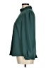 J.Crew 100% Polyester Green Long Sleeve Blouse Size M - photo 5