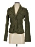 H&M Tweed Green Wool Blazer Size 4 - photo 1
