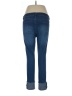 d.jeans Solid Blue Jeans Size 10 - photo 2