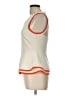 Bar III 100% Polyester Ivory Sleeveless Top Size L - photo 5
