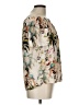 H&M 100% Polyester Ivory Short Sleeve Blouse Size 10 - photo 4