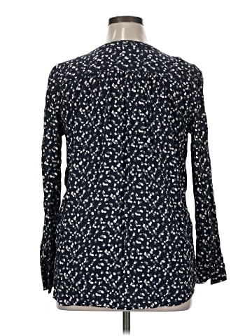 Ann Taylor LOFT Outlet Long Sleeve Blouse (view 2)
