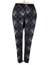 Unbranded Print Black Casual Pants Size 3XL - photo 1