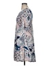 SJS Paisley Blue Casual Dress Size XL - photo 5