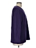 Chico's Solid Purple Pullover Sweater Size Lg (2) - photo 4
