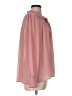 Good Hart 100% Polyester Polka Dots Pink Long Sleeve Blouse Size L - photo 4