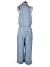 Cloth & Stone 100% Tencel Stars Blue Jumpsuit Size S - photo 2