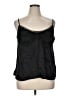 H&M 100% Polyester Black Sleeveless Blouse Size XL - photo 1