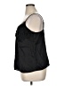 H&M 100% Polyester Black Sleeveless Blouse Size XL - photo 5