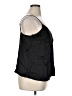H&M 100% Polyester Black Sleeveless Blouse Size XL - photo 4