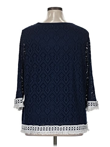 Alfred Dunner 3/4 Sleeve Blouse (view 2)